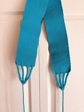 Mexican Belt Boho Woven Turquoise Macrame Cool Waist Sash Adjustable Tie Hippie